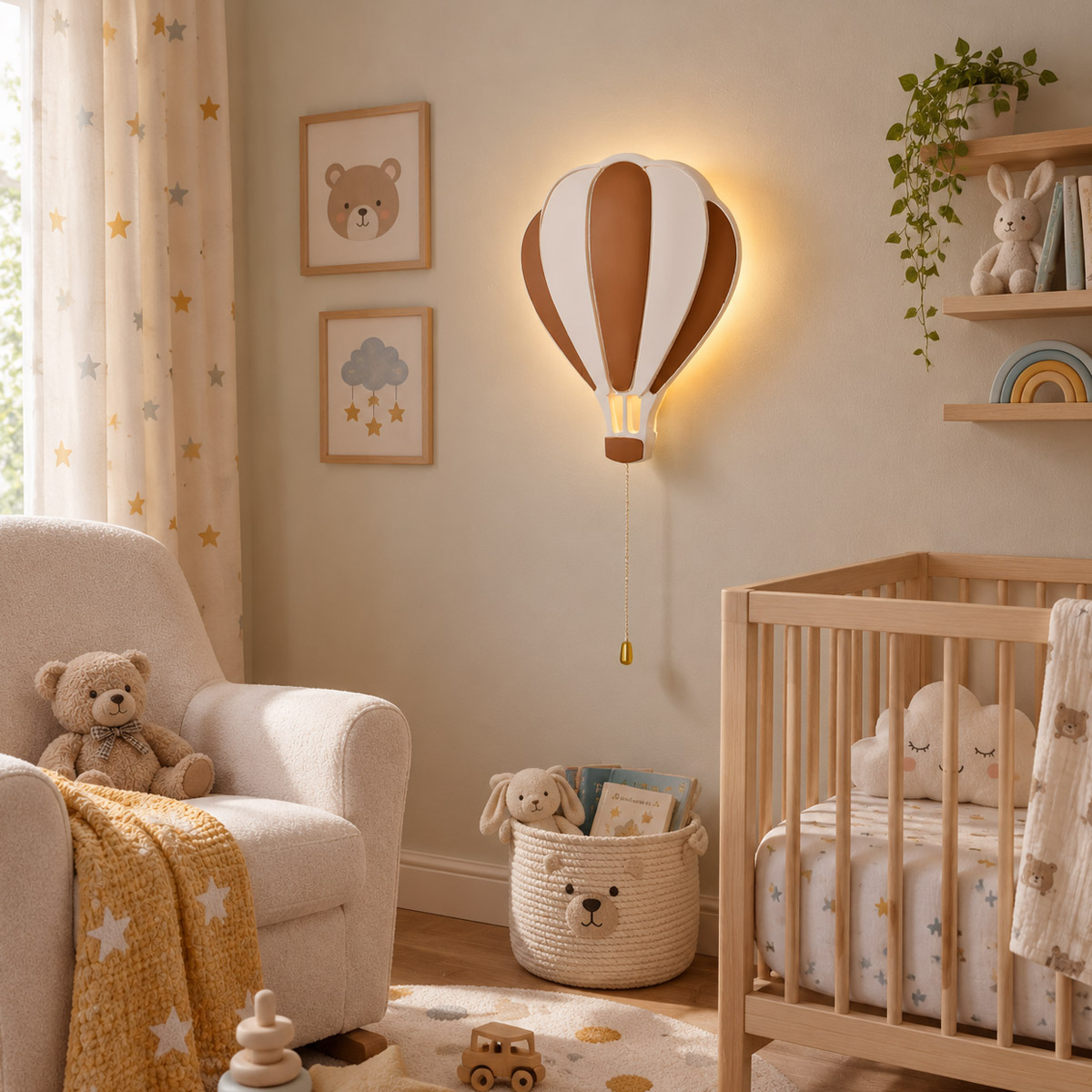Baby Nursery Wall Lights - 클라우드 라이트 - 떠다니는 구름 모양