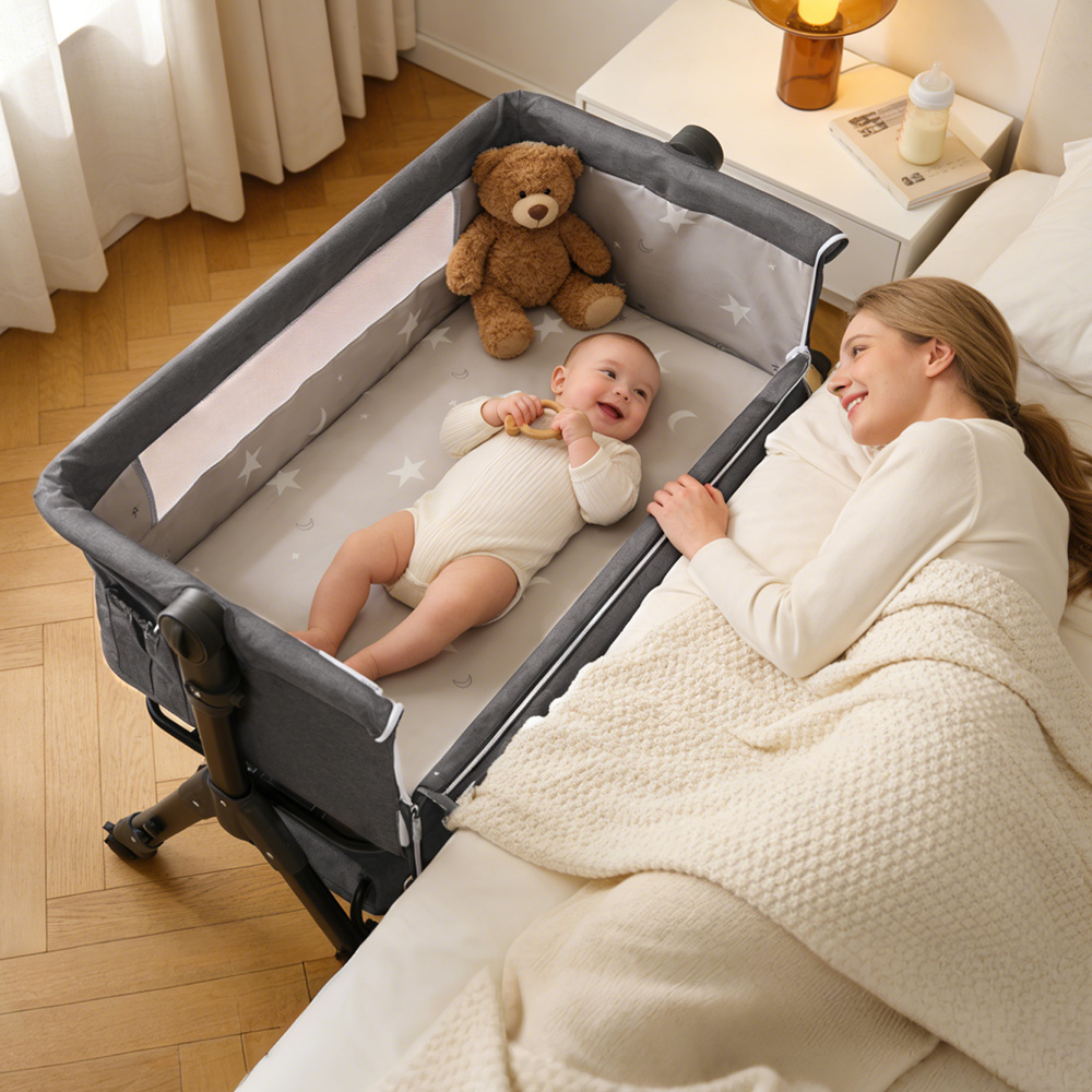 Baby Nursery Trolley - 3-in-1 아기용 침대 겸용 바스켓, 간편하게